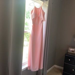 Blush Floor Length Dress